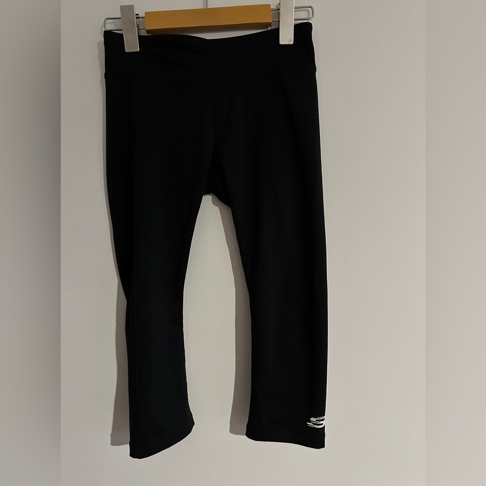 Sketchers Kids Black Leggings capris